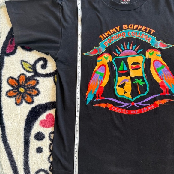 VINTAGE 1995 Jimmy Buffett Summer Session Tour T-Shirt XL Unisex City List - Picture 7 of 9